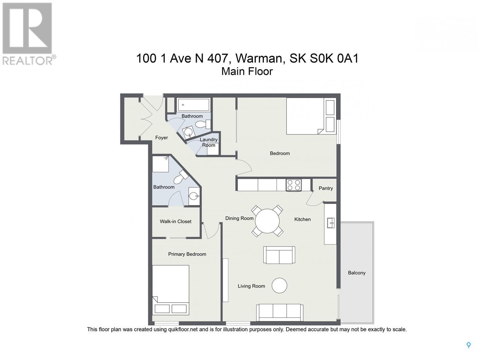 407 100 1st Avenue, Warman, Saskatchewan  S0K 4S0 - Photo 4 - SK008610