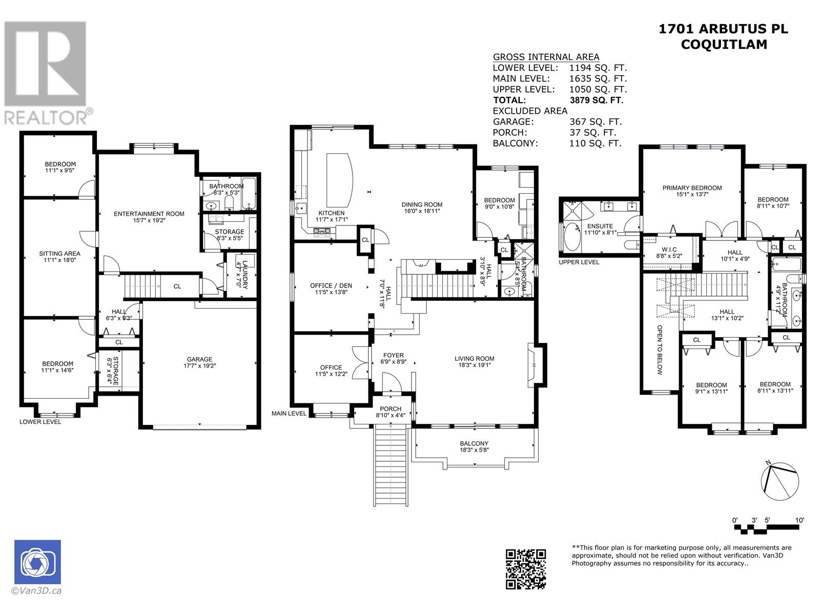 1701 Arbutus Place, Coquitlam, British Columbia  V3E 3K2 - Photo 32 - R3012238