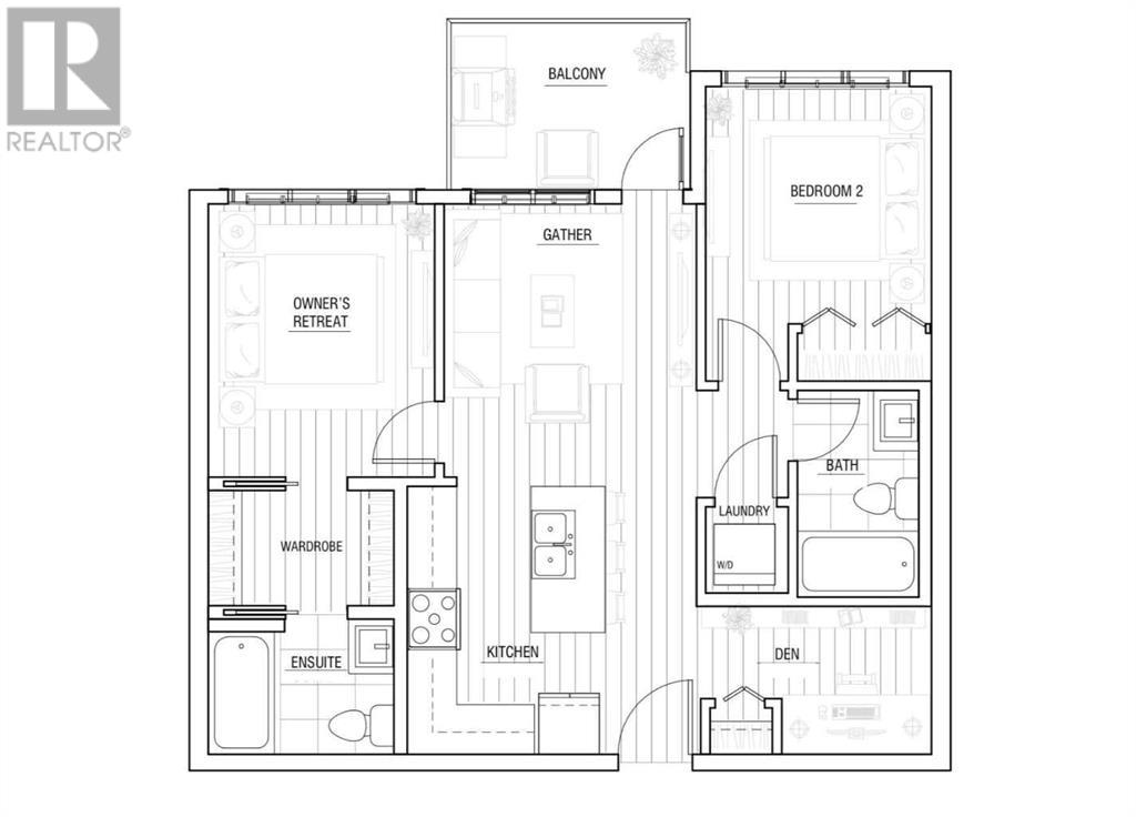 2208, 6 Merganser Drive W, Chestermere, Alberta  T1X 2Y2 - Photo 36 - A2228559