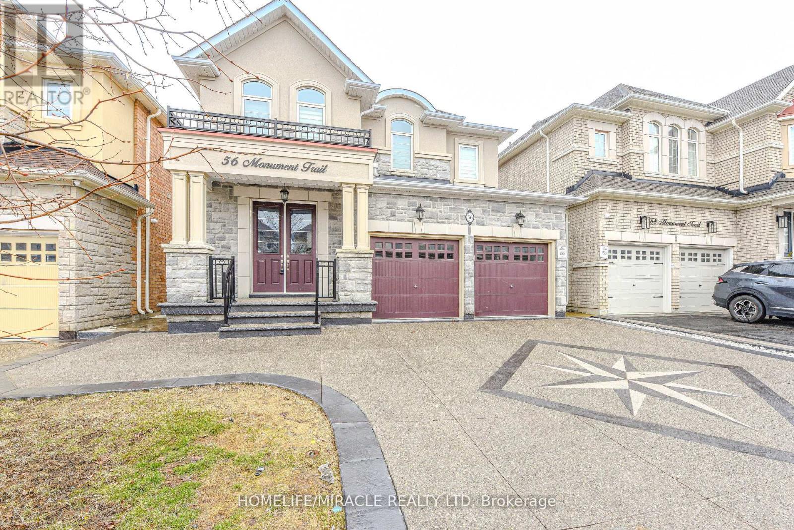56 Monument Trail, Brampton, Ontario  L7A 4M9 - Photo 3 - W12202104