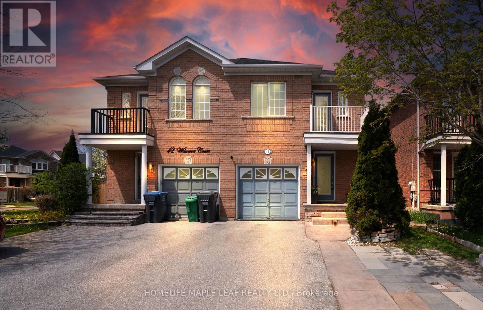 44 WILMONT COURT, Brampton, Ontario