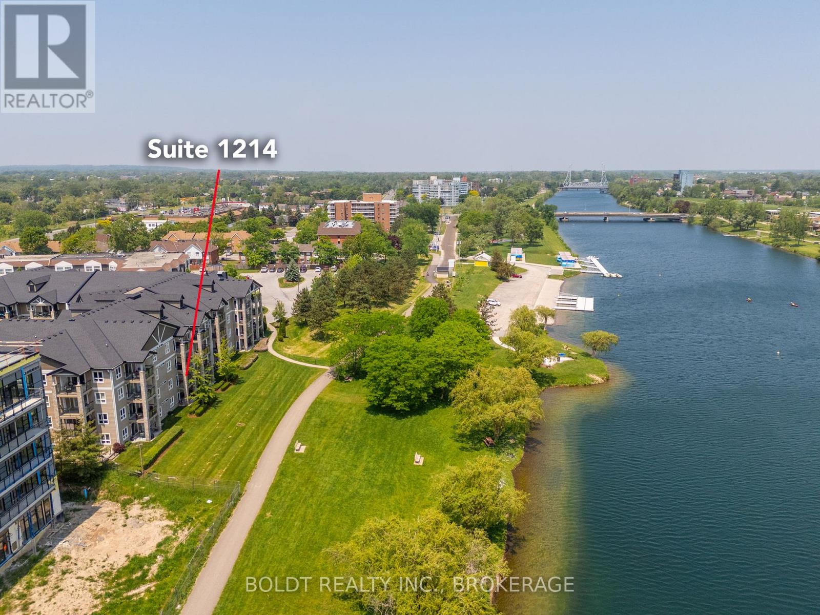 1214 - 330 Prince Charles Drive S, Welland (Broadway), Ontario  L3C 7B3 - Photo 2 - X12204484