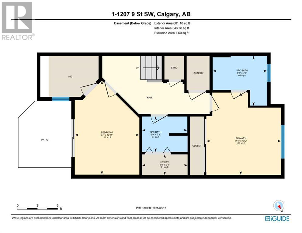 1, 1207 9 Street Sw, Calgary, Alberta  T2R 1C5 - Photo 14 - A2221524