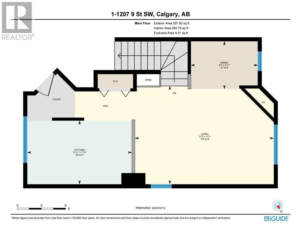 1, 1207 9 Street Sw, Calgary, Alberta  T2R 1C5 - Photo 3 - A2221524