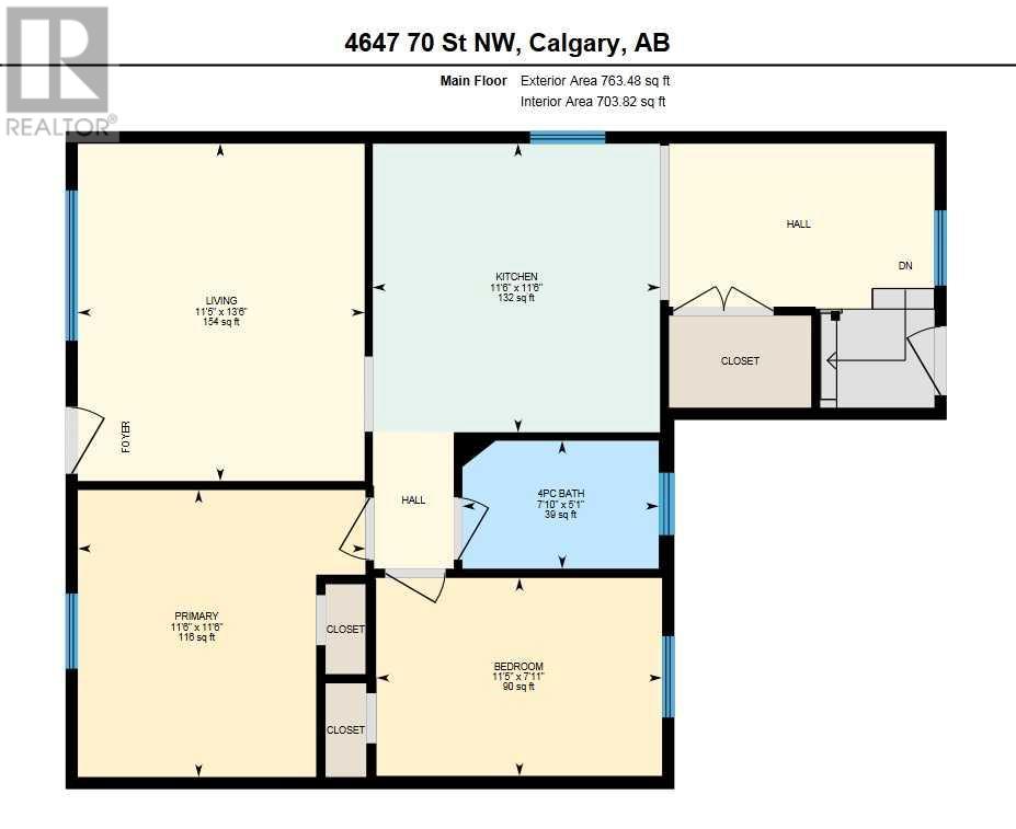 4649 70 Street Nw, Calgary, Alberta  T3B 2K7 - Photo 9 - A2222307