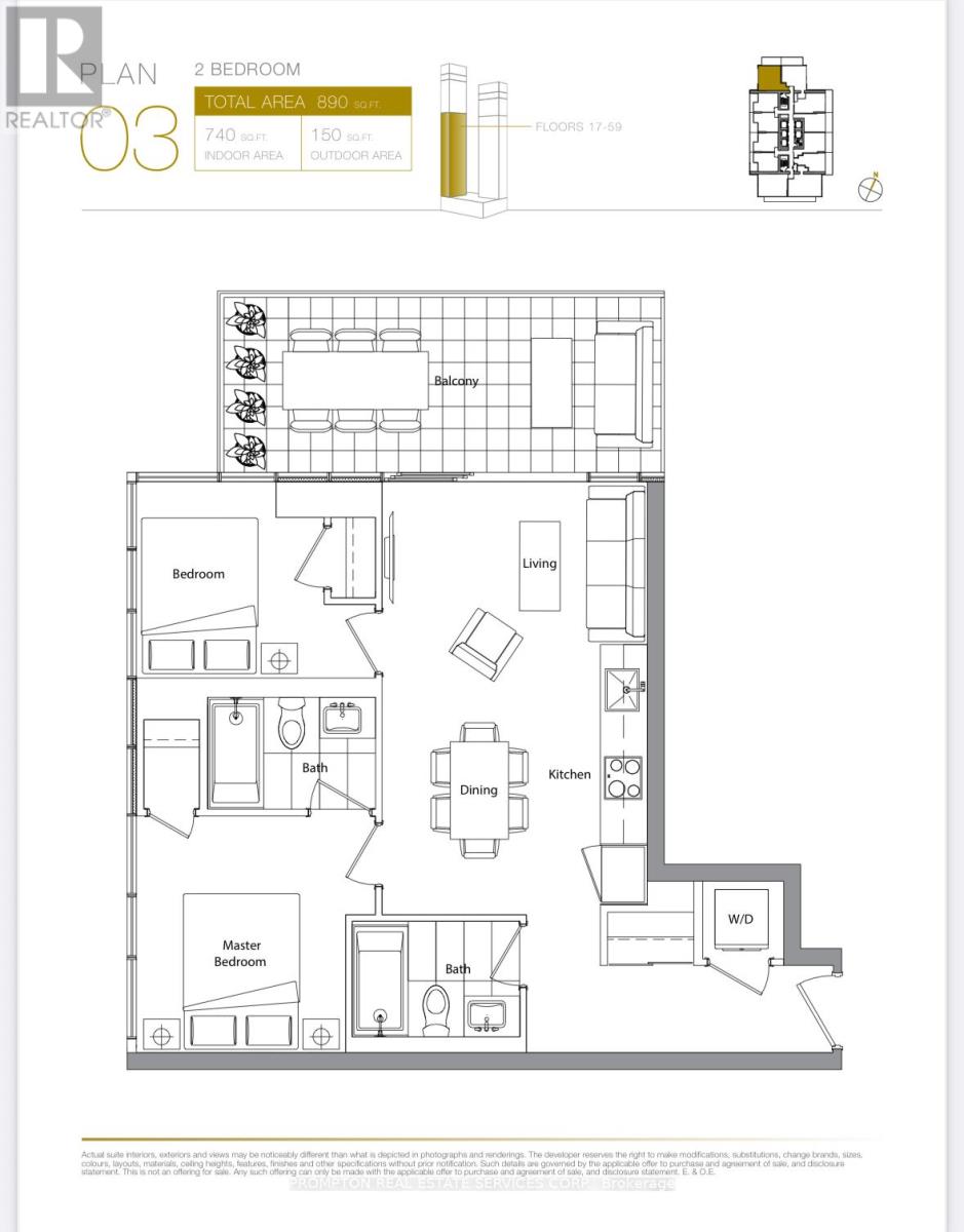 1803 - 3 Concord Cityplace Way, Toronto, Ontario  M5V 0X4 - Photo 2 - C12205342
