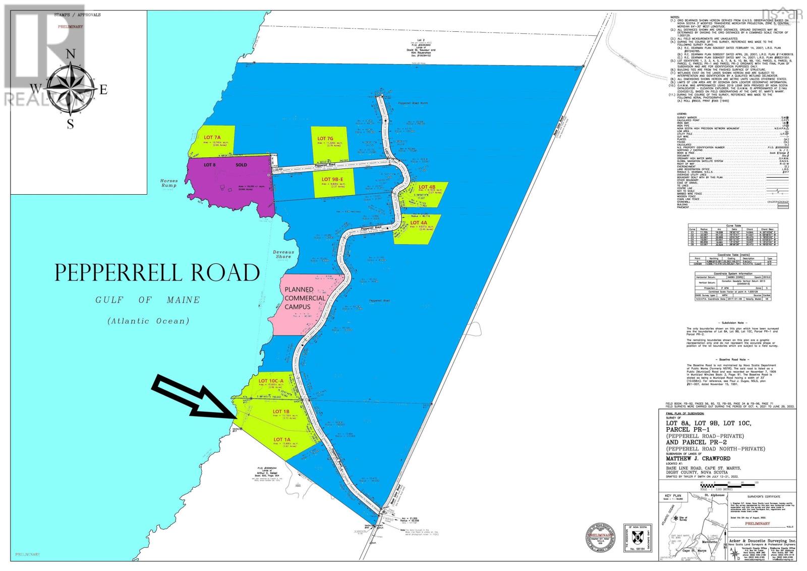 Lot 1a Pepperrell Road, Cape St Marys, Nova Scotia  B5A 5B4 - Photo 1 - 202512397