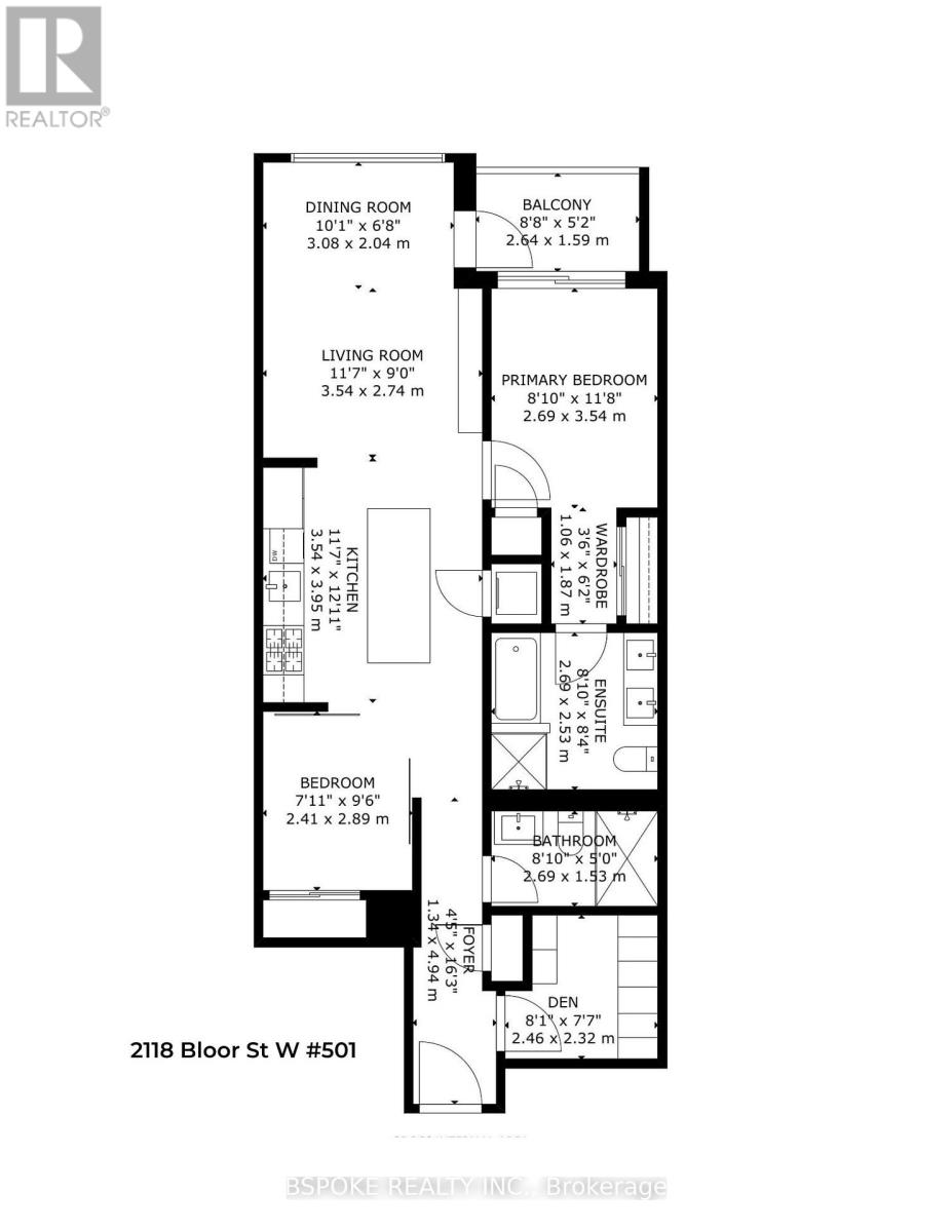 501 - 2118 Bloor Street W, Toronto, Ontario  M6S 0A6 - Photo 22 - W12206121