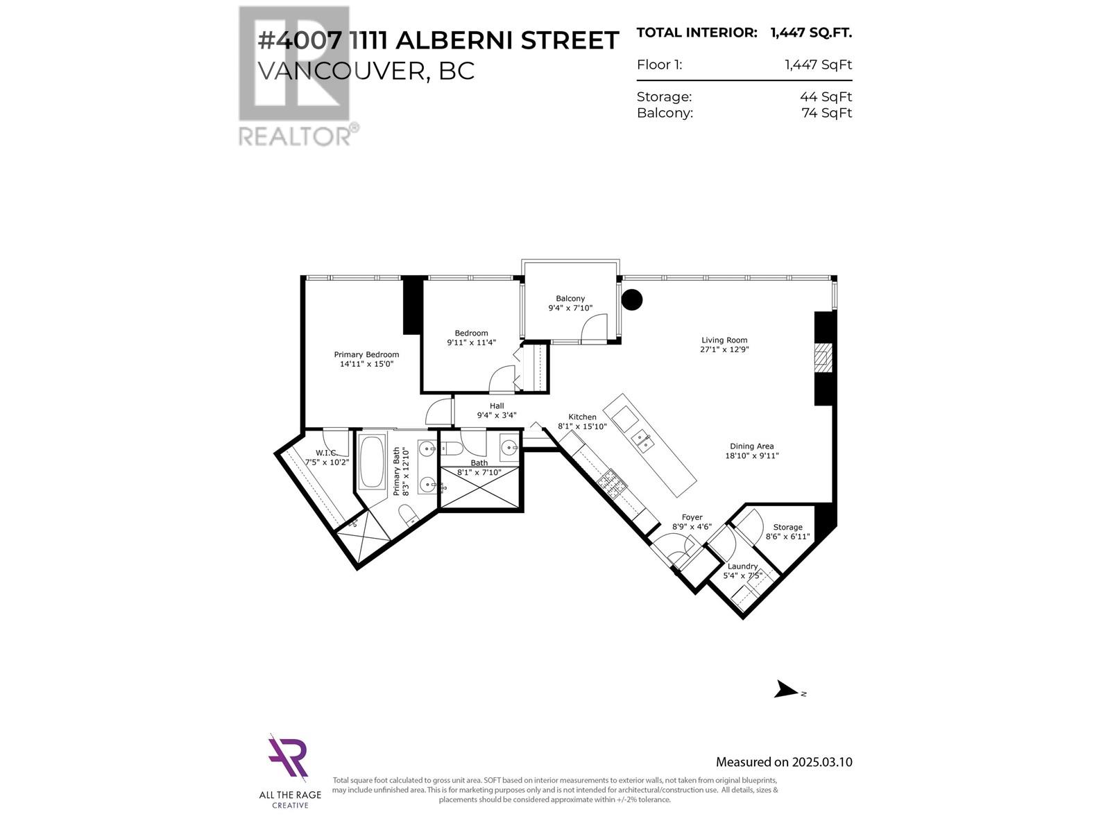 Listing Picture 27 of 27 : 4007 1111 ALBERNI STREET, Vancouver / 溫哥華 - 魯藝地產 Yvonne Lu Group - MLS Medallion Club Member