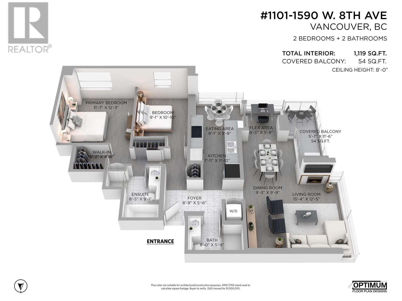 1101 1590 W 8th Avenue, Vancouver, British Columbia  V6J 4R8 - Photo 20 - R3013003