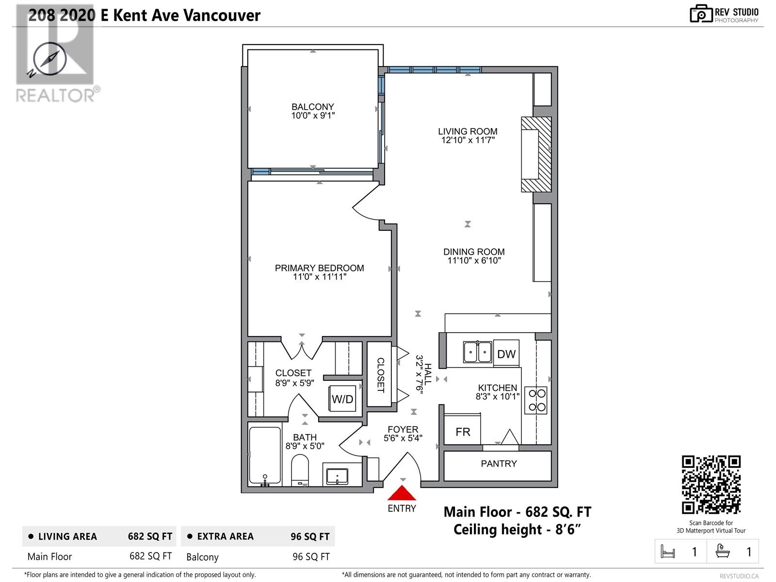 208 2020 E Kent Avenue South, Vancouver, British Columbia  V5P 4X1 - Photo 27 - R2966946
