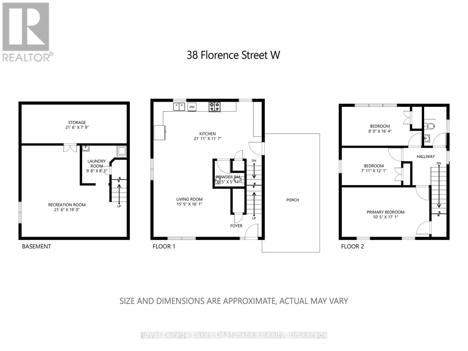 38 Florence Street W, Huntsville, Ontario  P1H 1V4 - Photo 27 - X12205635