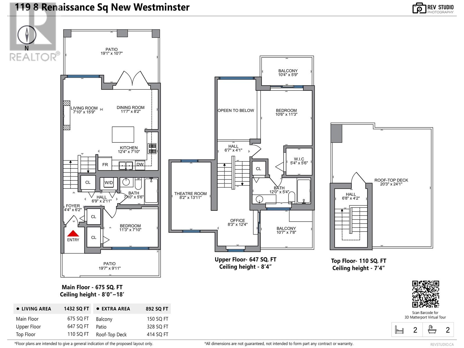 119 8 Renaissance Square, New Westminster, British Columbia  V3M 7A9 - Photo 34 - R2982143
