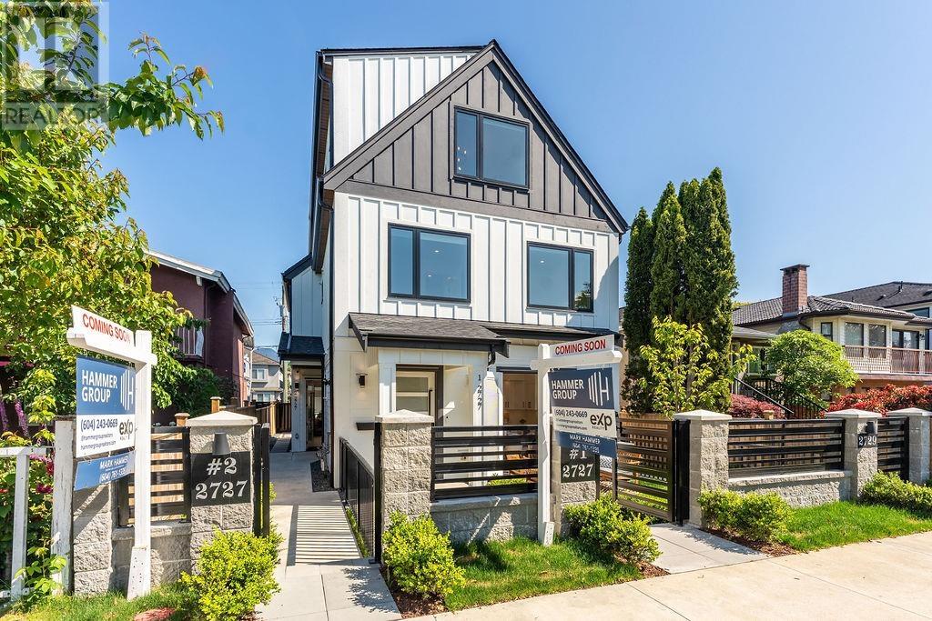 2 2727 PARKER STREET, Vancouver, British Columbia