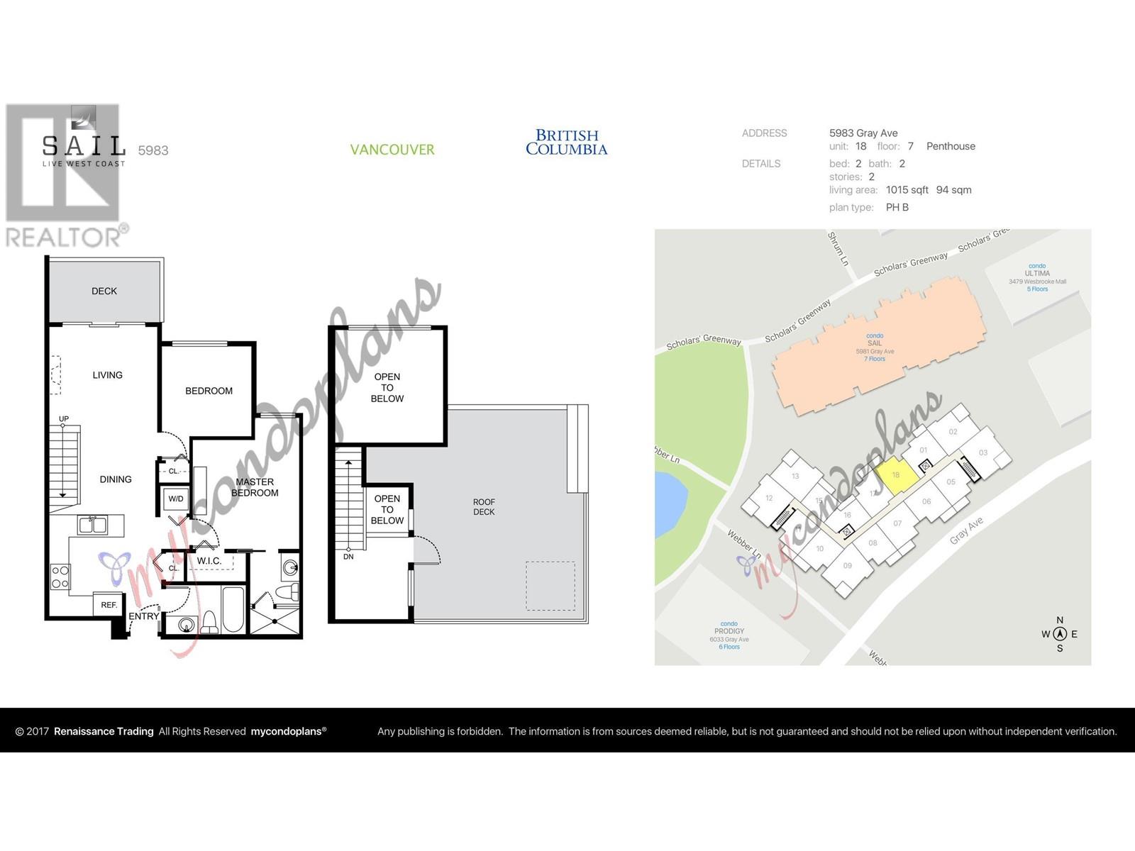 Ph17 5983 Gray Avenue, Vancouver, British Columbia  V6T 1P5 - Photo 15 - R3013151