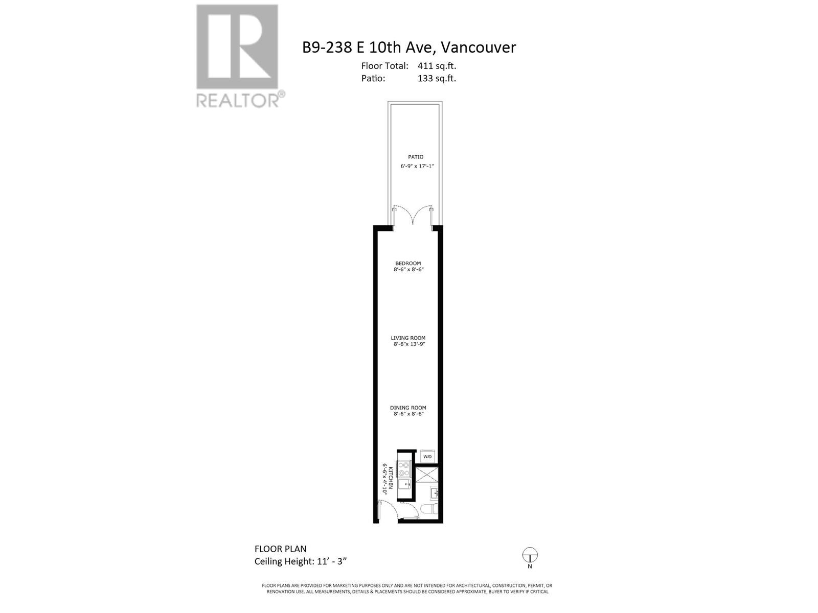 B9 238 E 10th Avenue, Vancouver, British Columbia  V5T 1Z5 - Photo 11 - R3013212