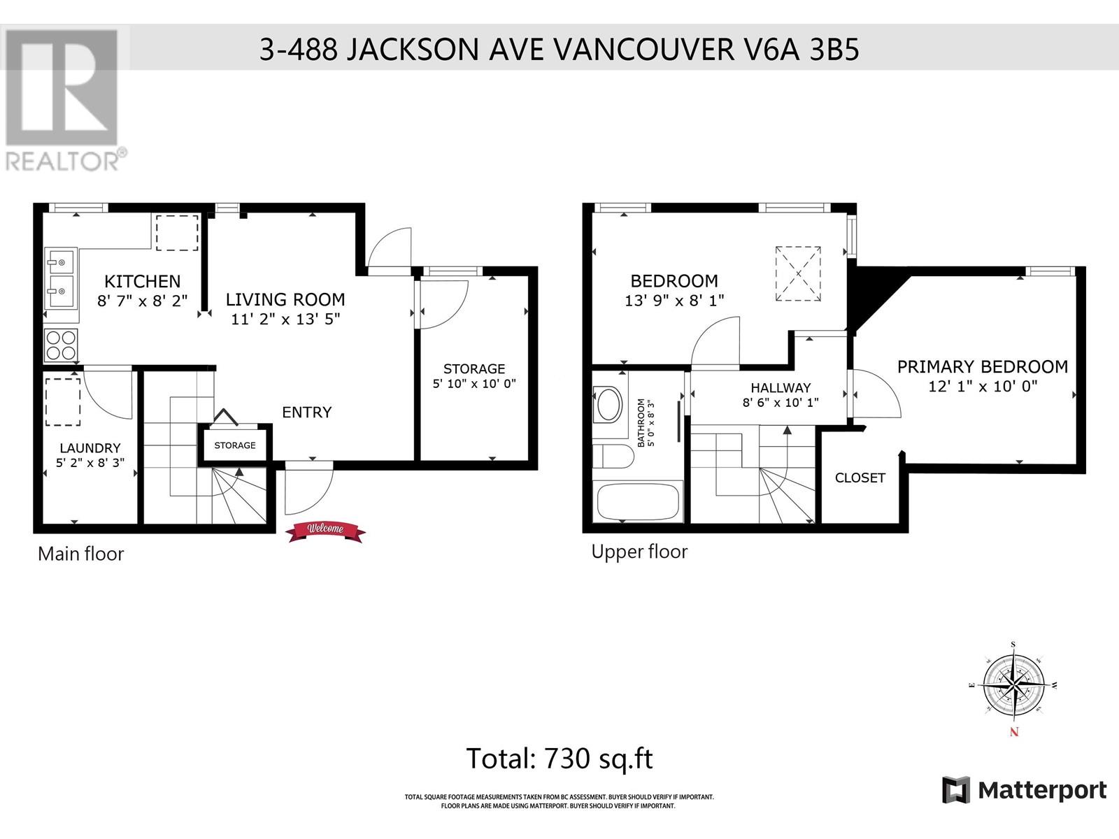 3 488 Jackson Avenue, Vancouver, British Columbia  V6A 3B5 - Photo 15 - R3013305