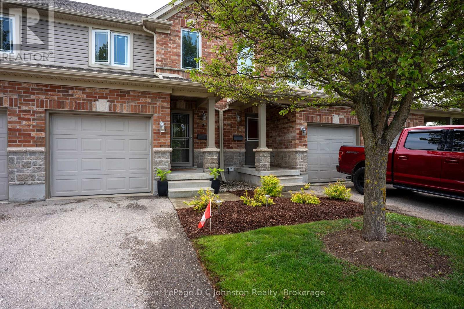 409 Joseph Street 3 Saugeen Shores, Ontario Here's your chance to get into the market! This 2-storey, 3-bedroom, 1.5-bath condo is located in one of Port Elgins most sought-after neighbourhoods just a short walk to beautiful sandy beaches, the marina, schools, parks, and scenic trails. Whether youre a first-time buyer, investor, or looking for a great family home, this place checks all the boxes. Built by Reids Homes in 2008, it offers around 1,230 sq. ft. of comfortable living space plus a finished basement and single-car garage with built-in shelving for extra storage The private backyard features a private patio with mature trees overlooking municipal parkland - perfect for relaxing or entertaining. Inside, you'll find a welcoming foyer, modern 2-piece powder room, hardwood bamboo flooring throughout the main level and hardwood stairs to the second level. The living room features an electric fireplace with stylish built-ins and a sliding door that opens to the backyard, while the eat-in kitchen boasts stainless steel appliances and upgraded backsplash and sink. The carpet free second level has a spacious primary bedroom with stunning feature wall, double closets and a bonus nook for sitting room or office, along with two more good-sized bedrooms and a 4-piece bathroom. Upgraded light fixtures throughout. The lower level features large family room with second fireplace, separate laundry room, rough-in for a 3-piece bath, and plenty of storage. Stay comfortable year-round with a natural gas furnace and central AC. Plus, enjoy the convenience of being steps to shopping, nearby recreation facilities and a playground right in the complex. Only 20 minutes to Bruce Power, this is a great opportunity to make your move to the Winds of Summerside! Book your showing today! (id:48254)