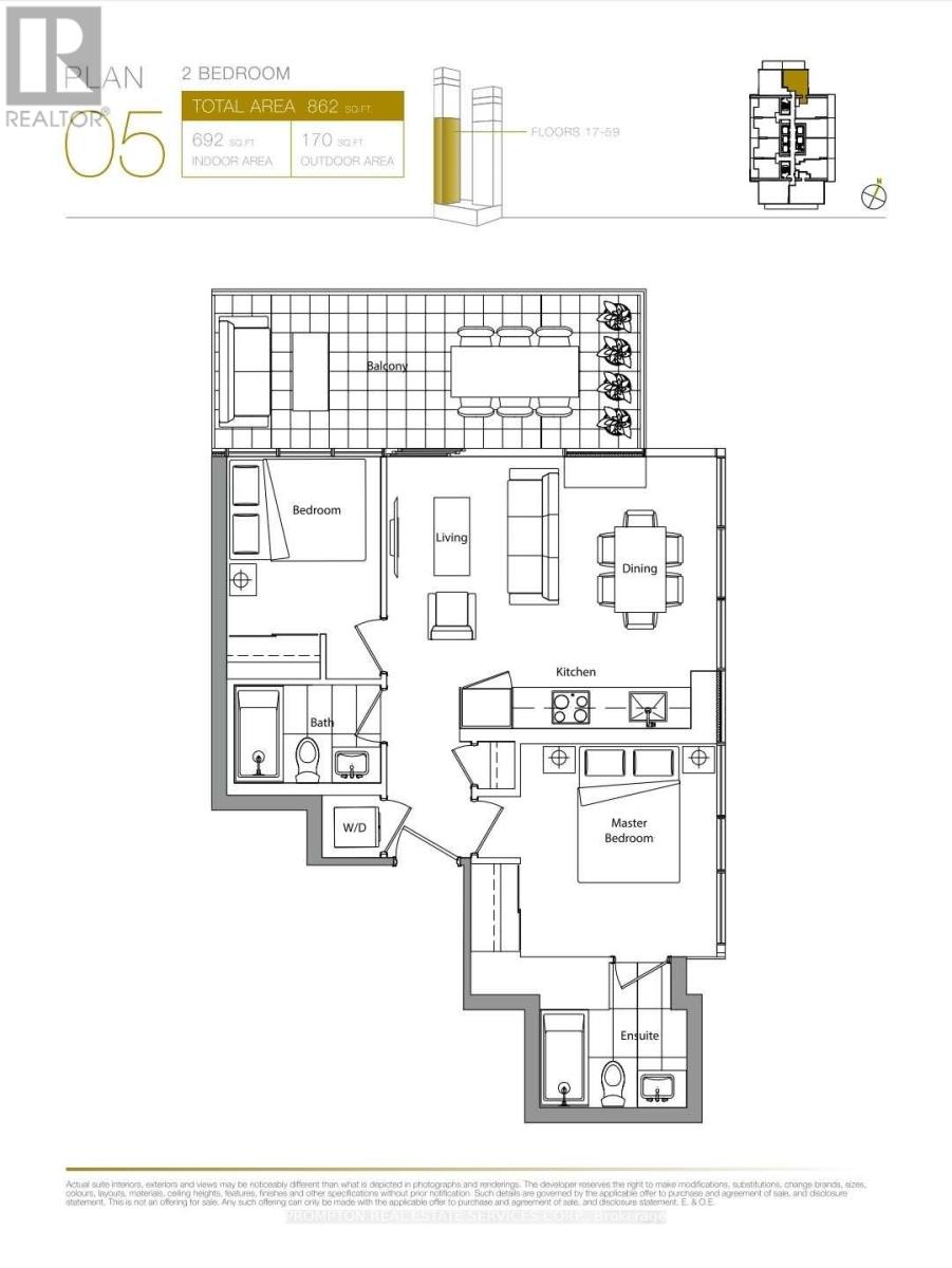 3005 - 3 Concord Cityplace Way, Toronto, Ontario  M5V 0X4 - Photo 5 - C12208681