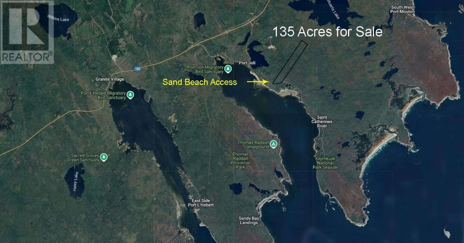 Lot Pid 70066865 St. Catherines River Road, Port Joli, Nova Scotia  B0T 1S0 - Photo 2 - 202513581