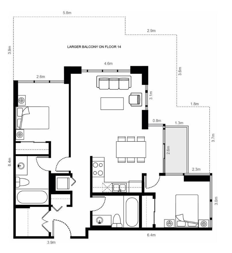 1710 10777 University Drive, Surrey, British Columbia  V3T 0E7 - Photo 40 - R3012750