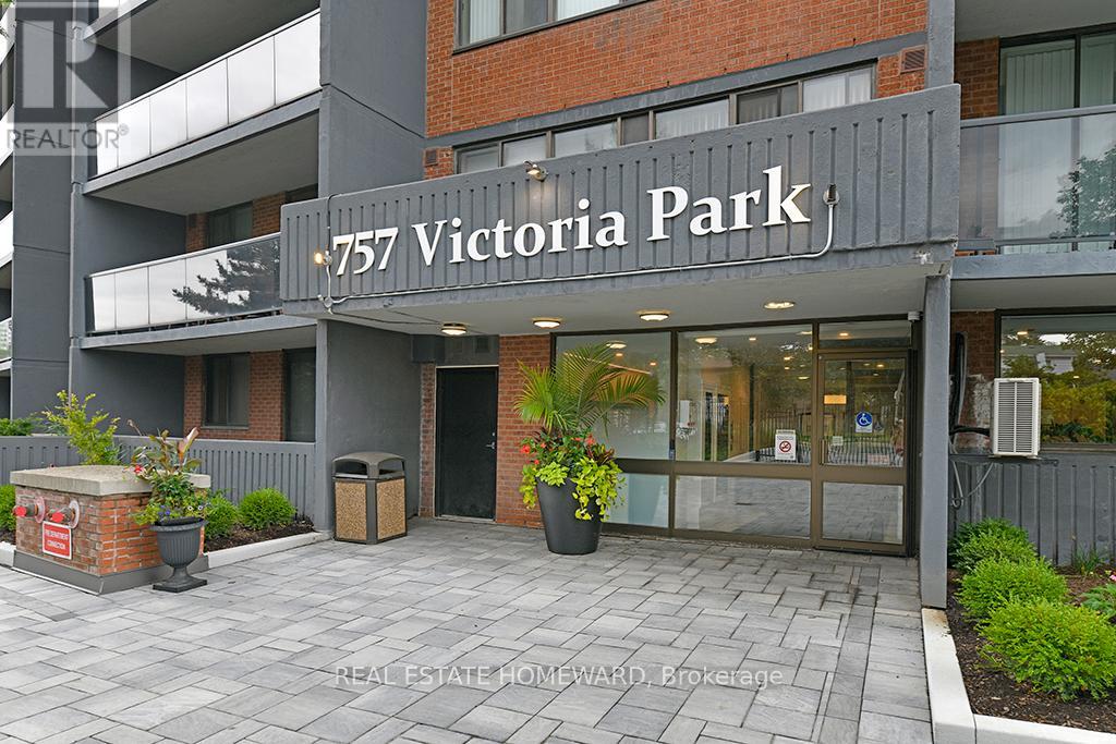 1106 - 757 Victoria Pk Avenue, Toronto (Oakridge), Ontario  M4C 5N8 - Photo 2 - E12210368
