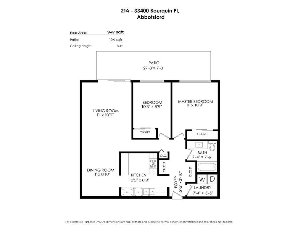214 33400 Bourquin Place, Abbotsford, British Columbia  V2S 5G3 - Photo 15 - R3013724