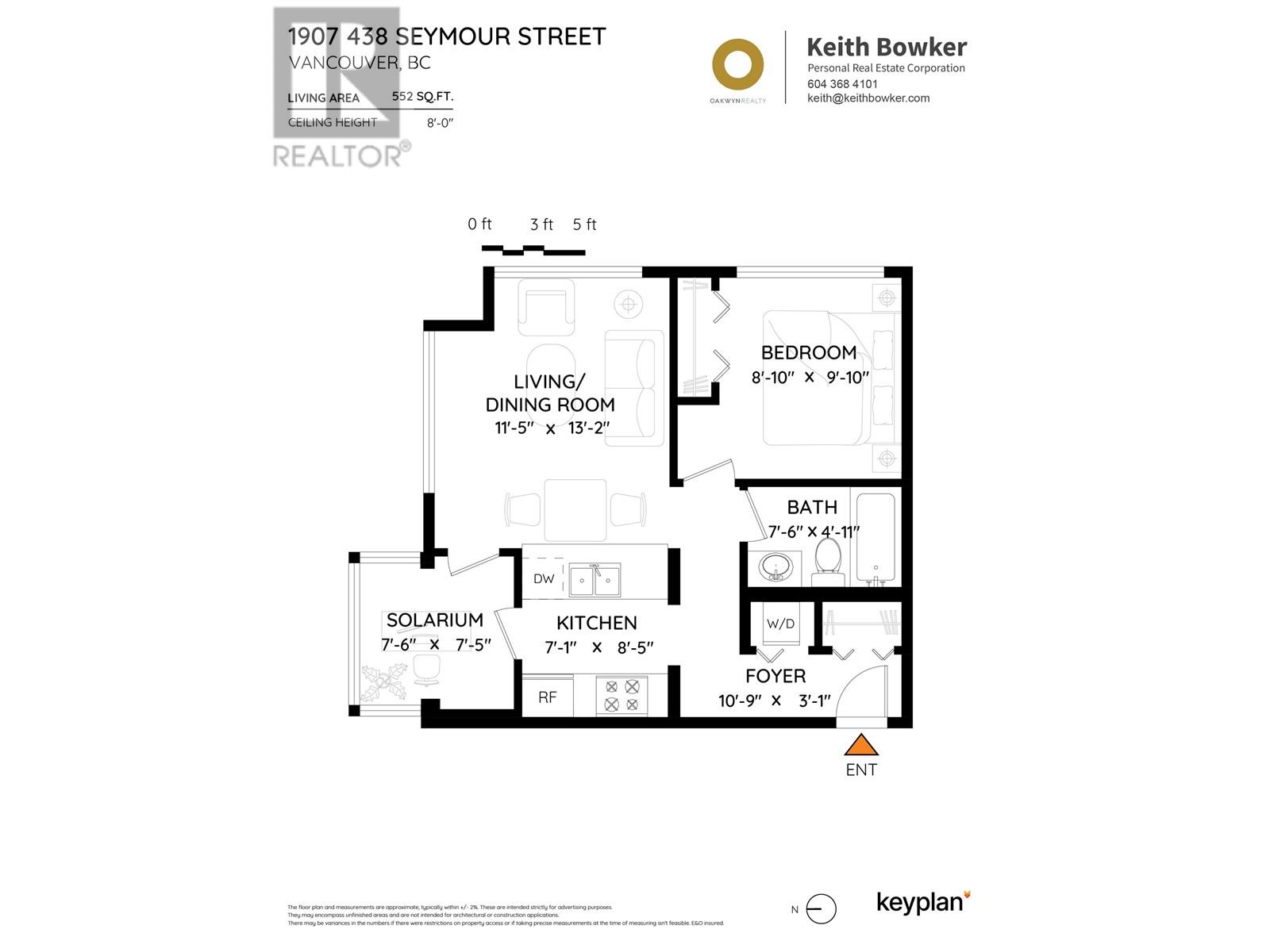 1907 438 Seymour Street, Vancouver, British Columbia  V6B 6H4 - Photo 27 - R3013691