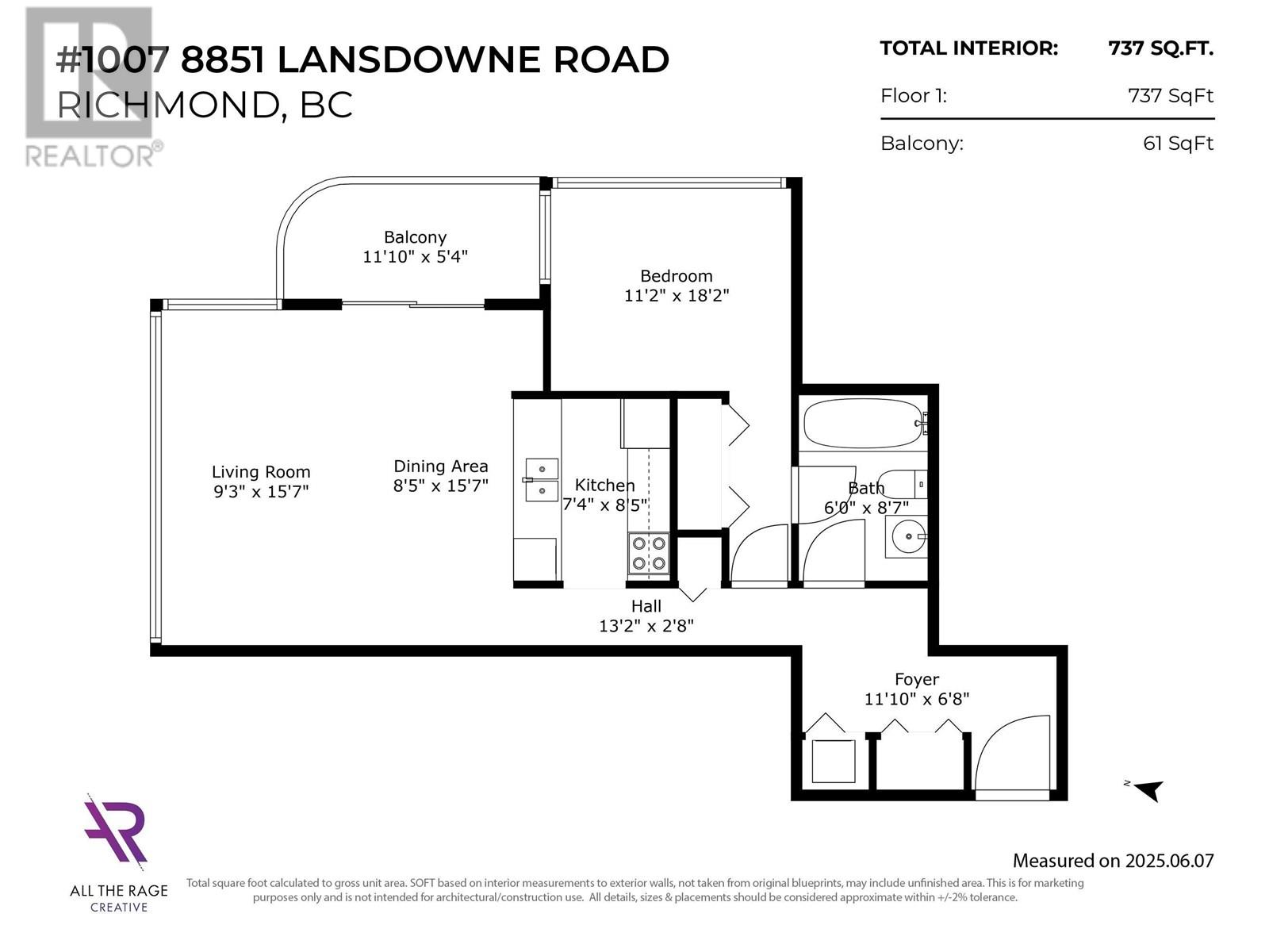 1007 8851 Lansdowne Road, Richmond, British Columbia  V6X 3X7 - Photo 30 - R3013737