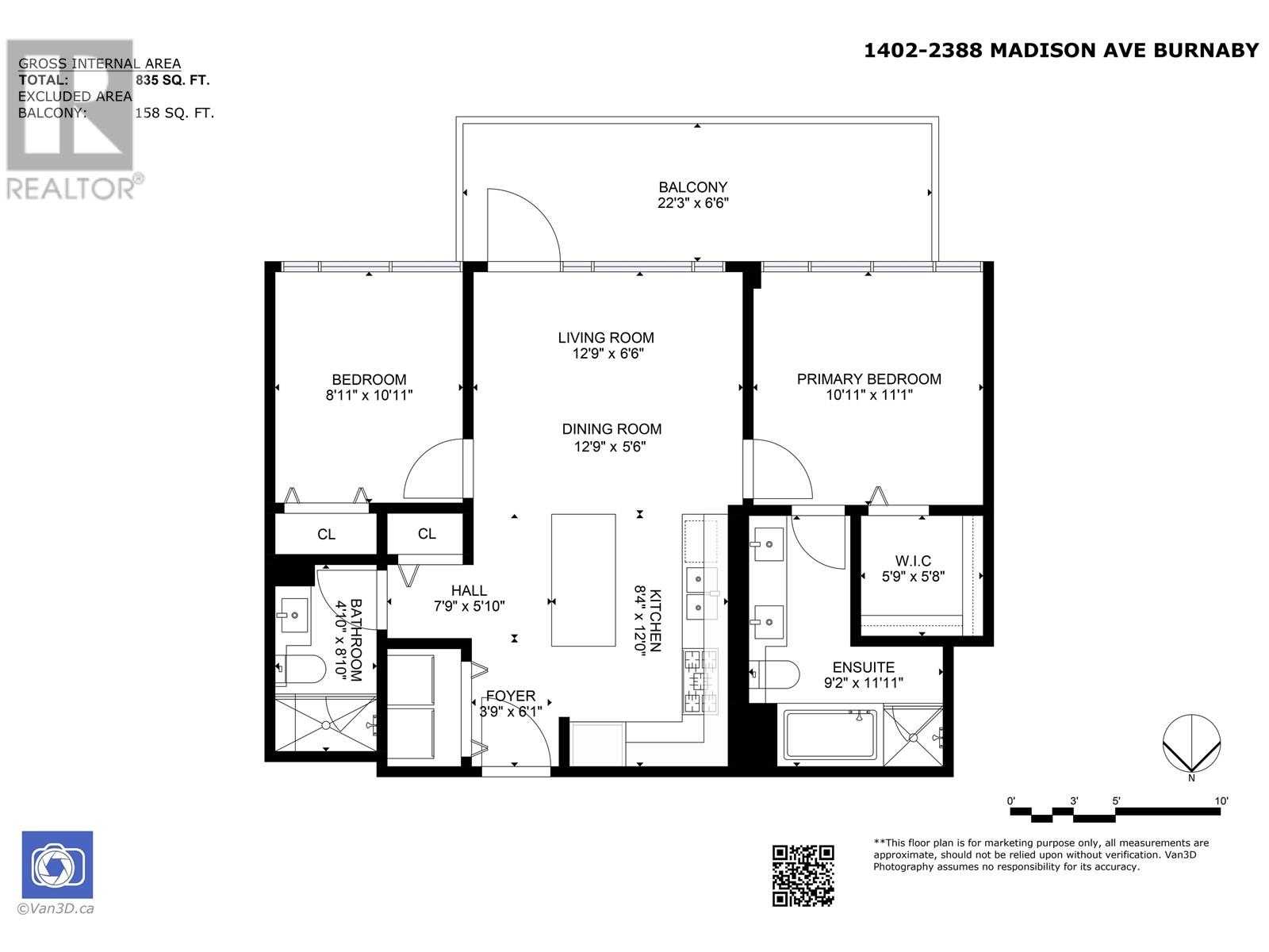 1402 2388 Madison Avenue, Burnaby, British Columbia  V5C 0K8 - Photo 32 - R3013605