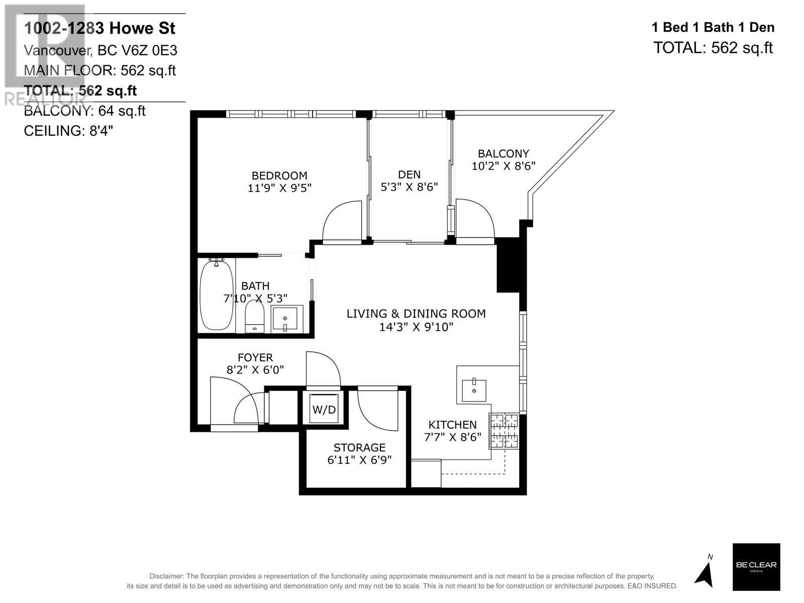1002 1283 Howe Street, Vancouver, British Columbia  V6Z 0E3 - Photo 32 - R3013764