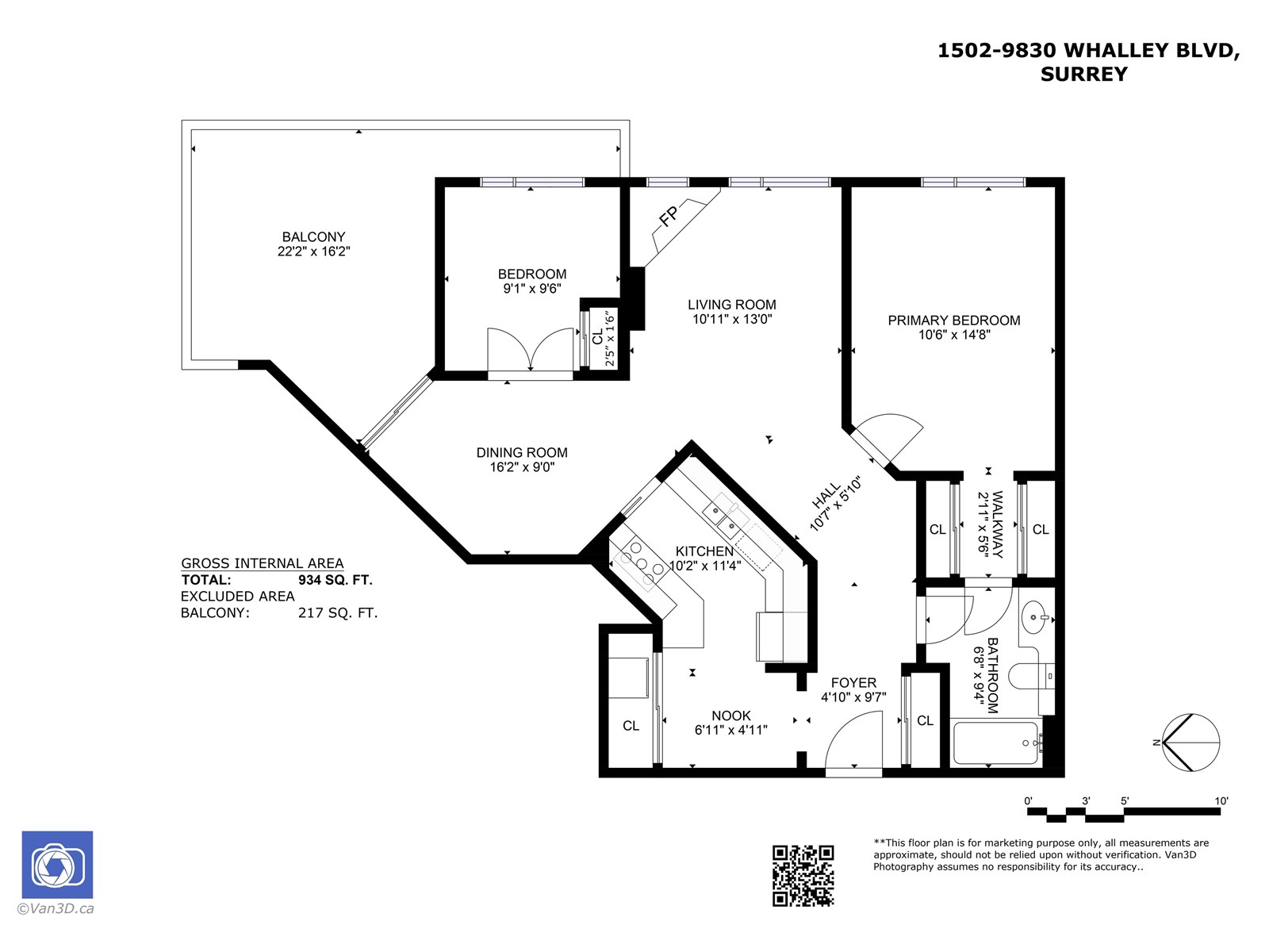 1502 9830 Whalley Boulevard, Surrey, British Columbia  V3T 5S7 - Photo 21 - R3013834