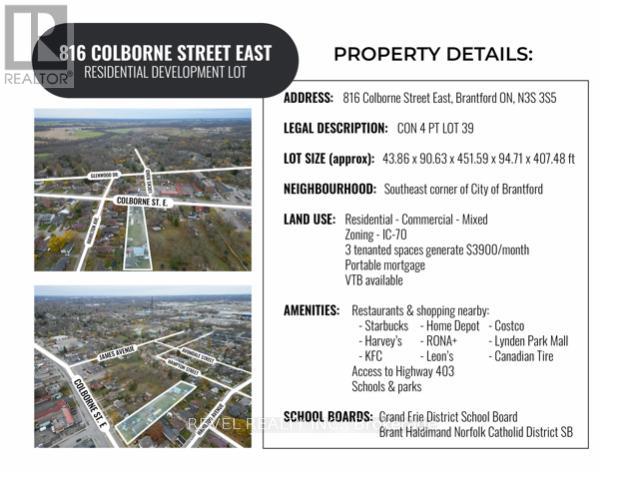 816 Colborne Street E, Brantford, Ontario  N3S 3S4 - Photo 2 - X12137713
