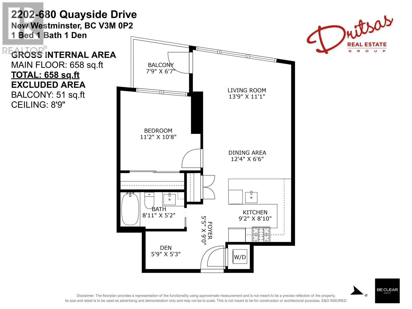 2202 680 Quayside Drive, New Westminster, British Columbia  V3M 0P2 - Photo 38 - R3014005
