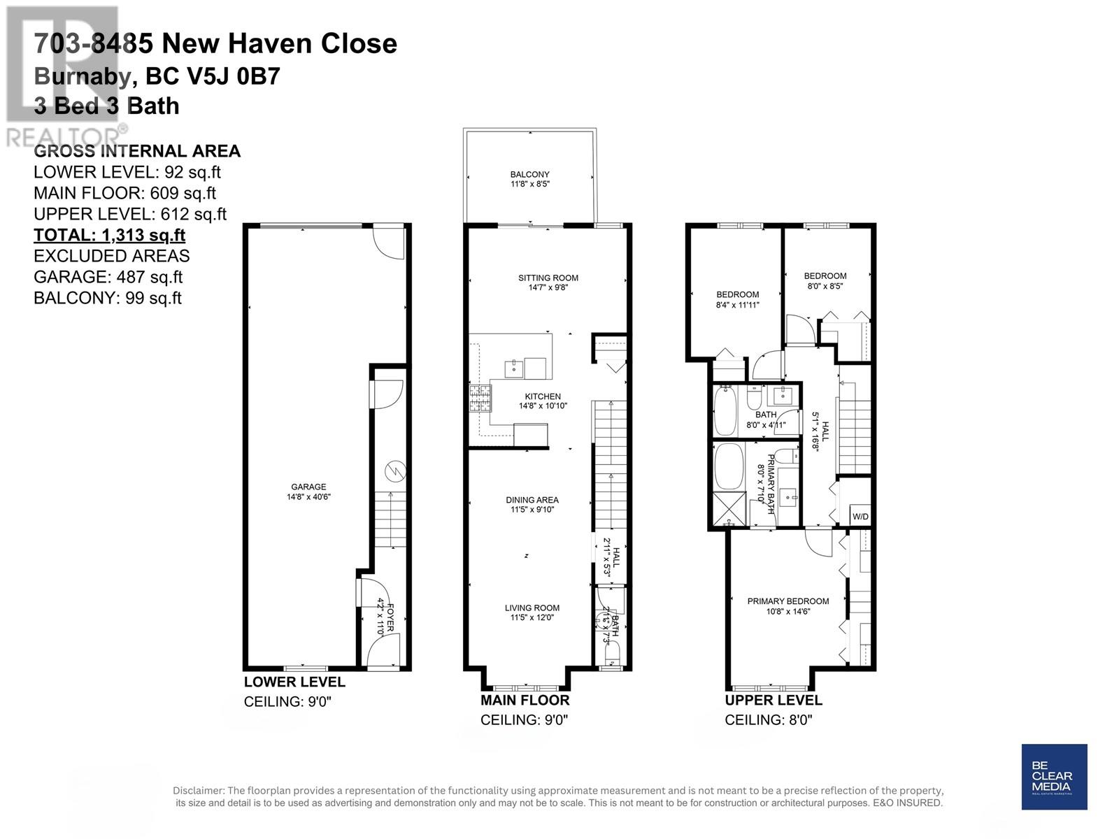 703 8485 New Haven Close, Burnaby, British Columbia  V5J 0B7 - Photo 26 - R3014021