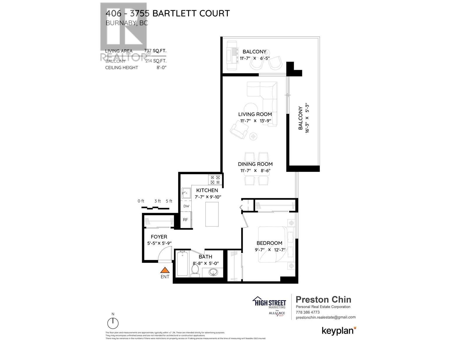 406 3755 Bartlett Court, Burnaby, British Columbia  V3J 7G7 - Photo 34 - R3014037