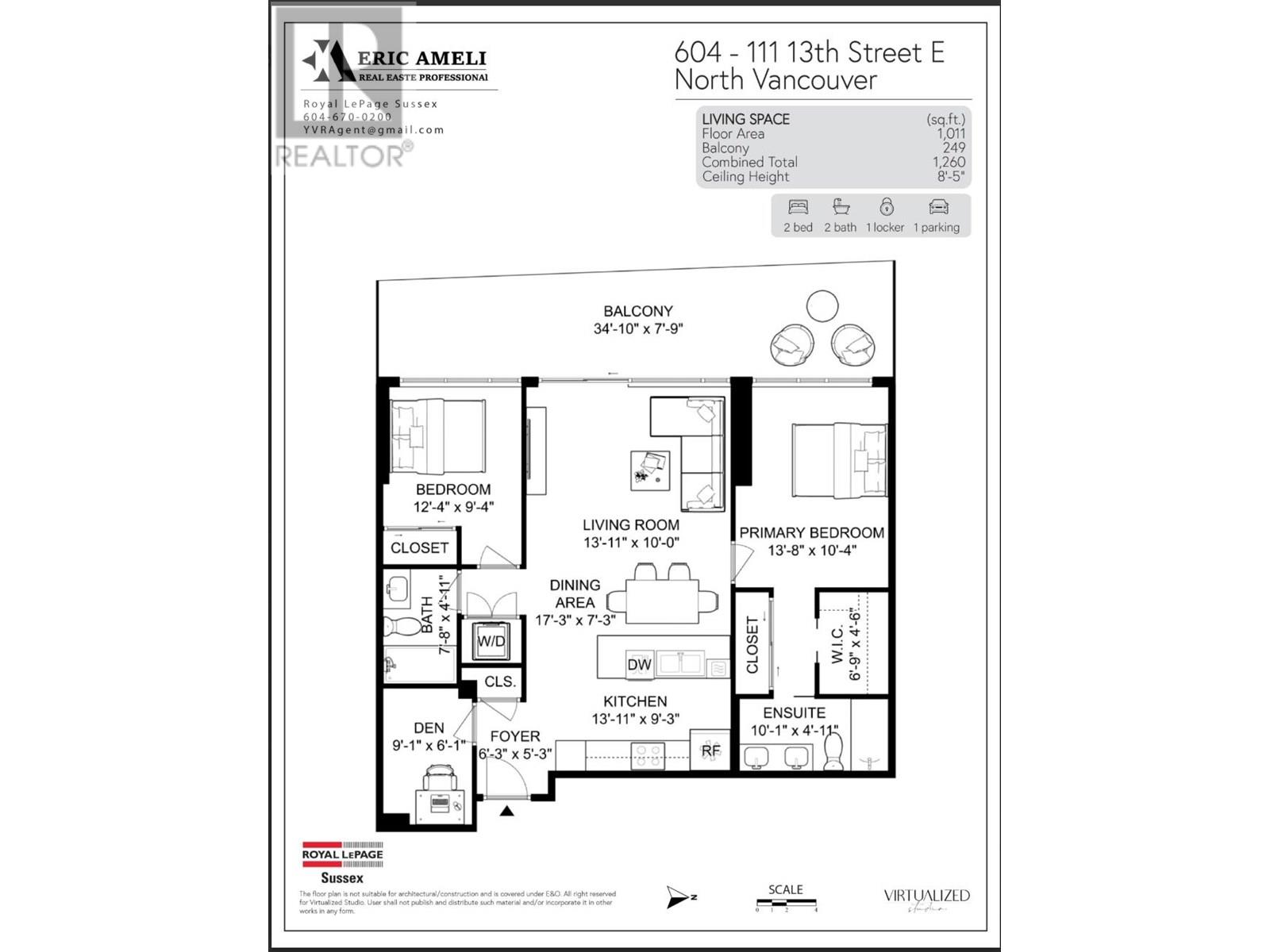 604 111 E 13th Street, North Vancouver, British Columbia  V7L 0C7 - Photo 21 - R3011464