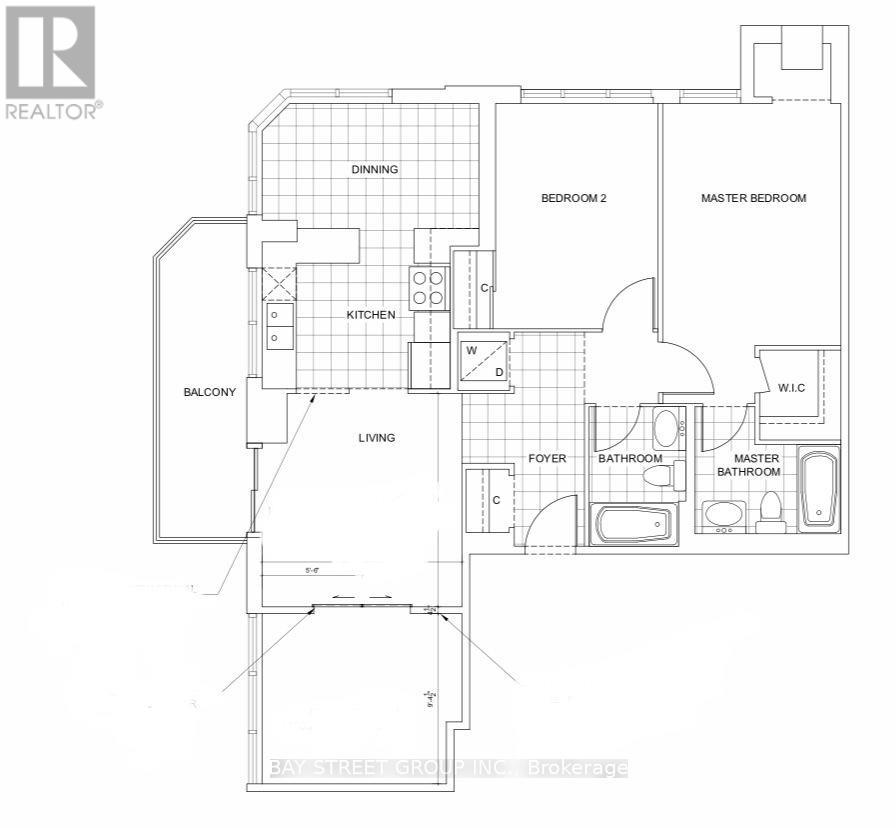 Ph102 Bedroom 2 - 5791 Yonge Street, Toronto (Newtonbrook East), Ontario  M2M 3T9 - Photo 7 - C12211542