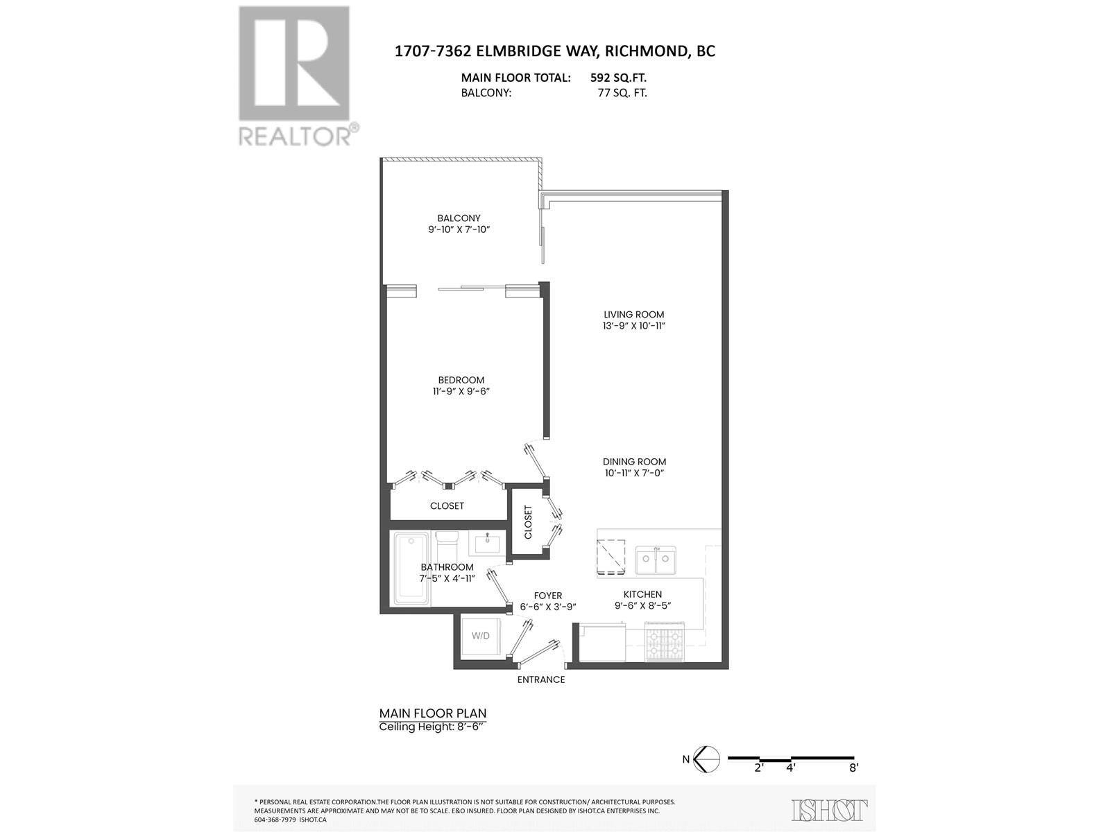 1707 7362 Elmbridge Way, Richmond, British Columbia  V6X 0A6 - Photo 22 - R3013770