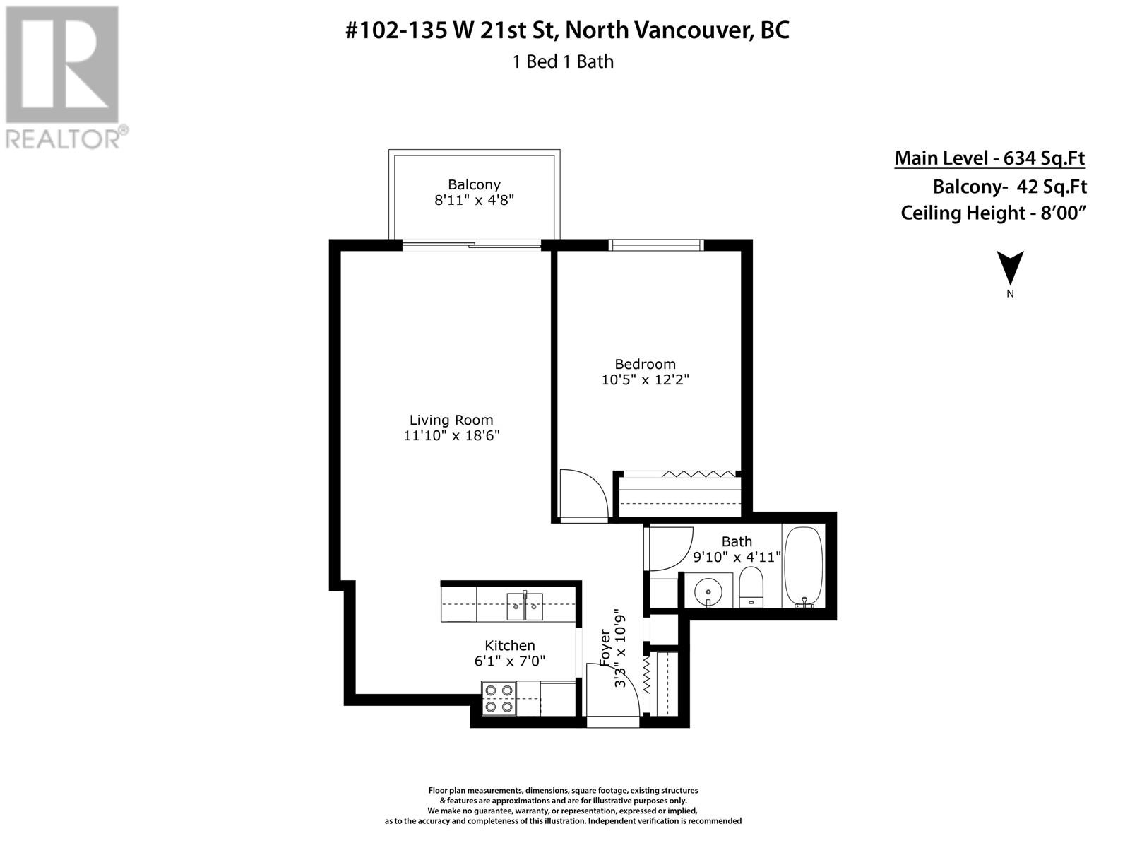 102 135 W 21st Street, North Vancouver, British Columbia  V7M 1Z2 - Photo 4 - R3014246