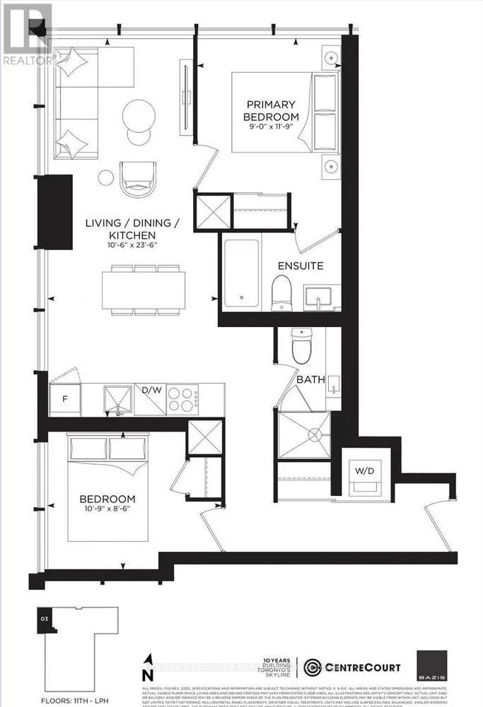 4603 - 8 Wellesley Street W, Toronto, Ontario  M4Y 0J5 - Photo 13 - C12213297