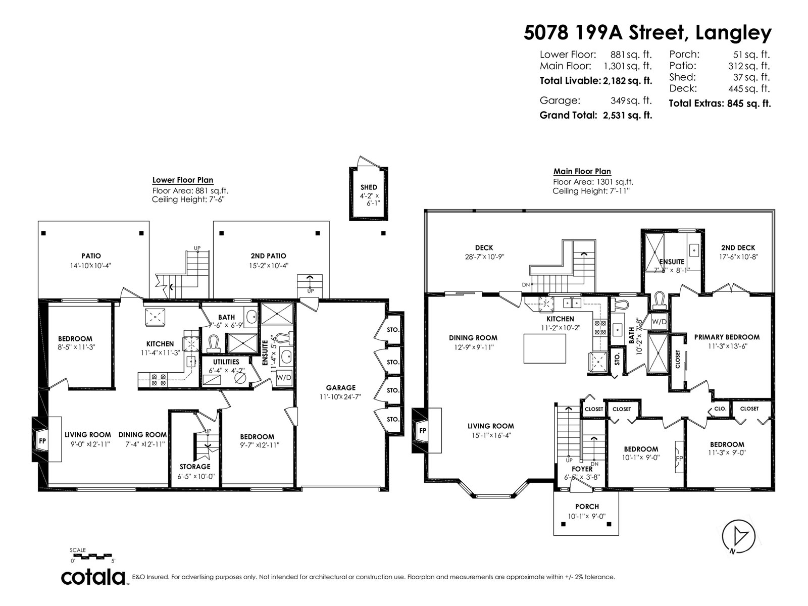 5078 199a Street, Langley, British Columbia  V3A 6S2 - Photo 15 - R3014278