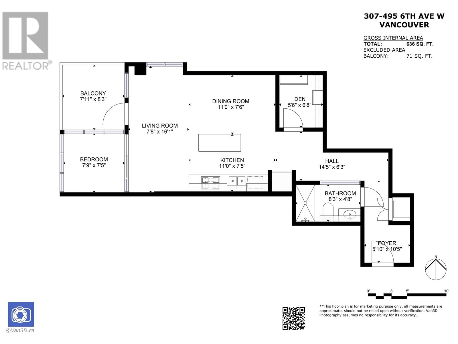 307 495 W 6th Avenue, Vancouver, British Columbia  V5Y 1L3 - Photo 24 - R3014506