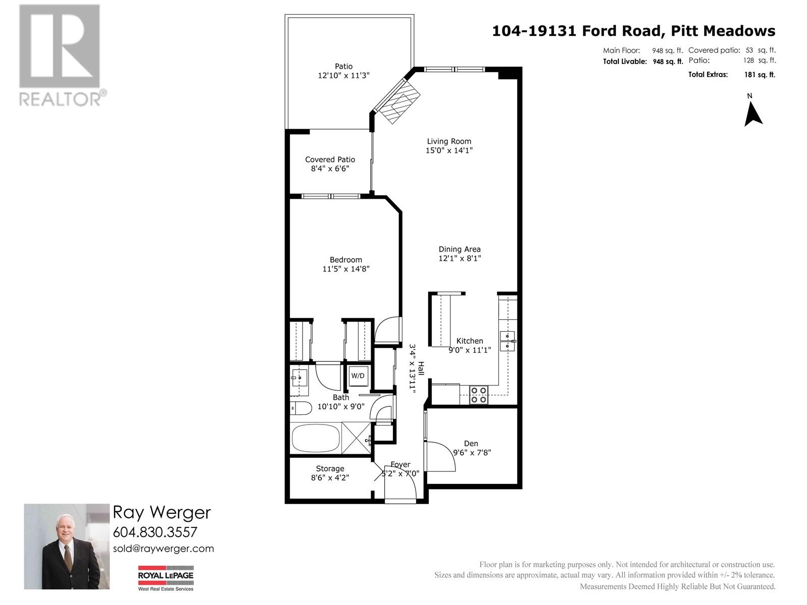 104 19131 Ford Road, Pitt Meadows, British Columbia  V3Y 2R5 - Photo 29 - R3012912