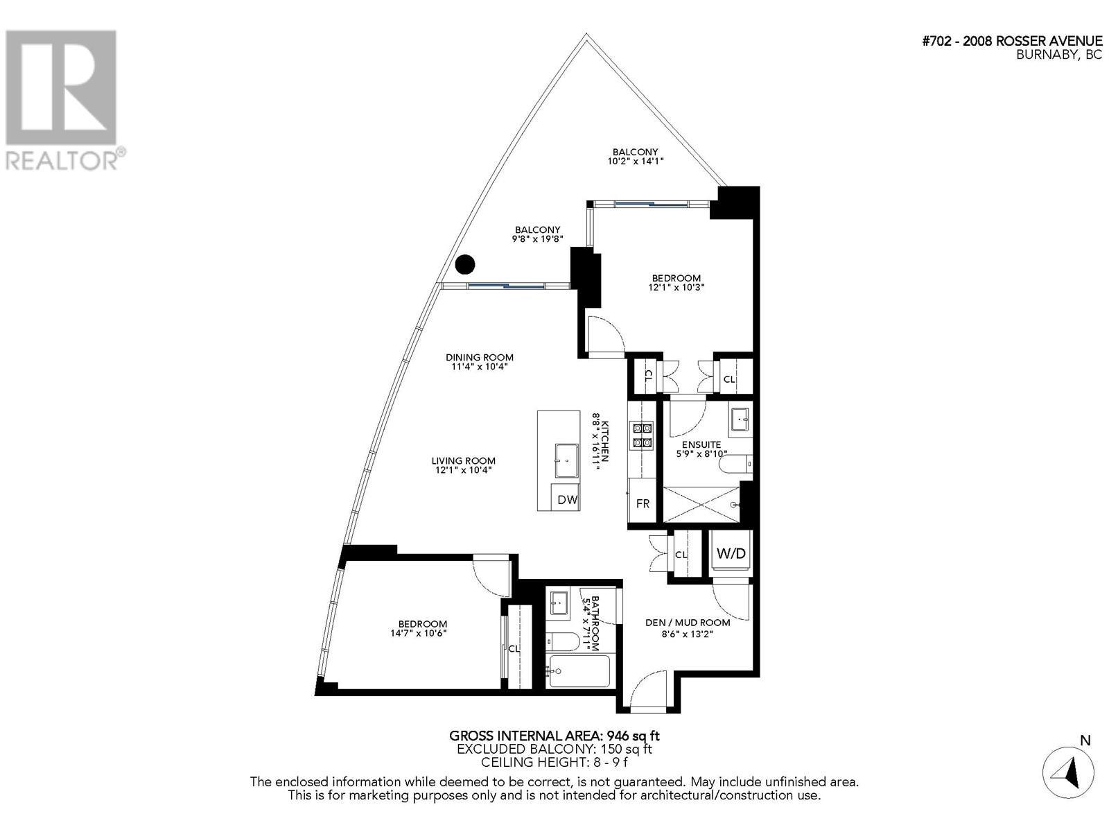 702 2008 Rosser Avenue, Burnaby, British Columbia  V5C 0H8 - Photo 38 - R3014601