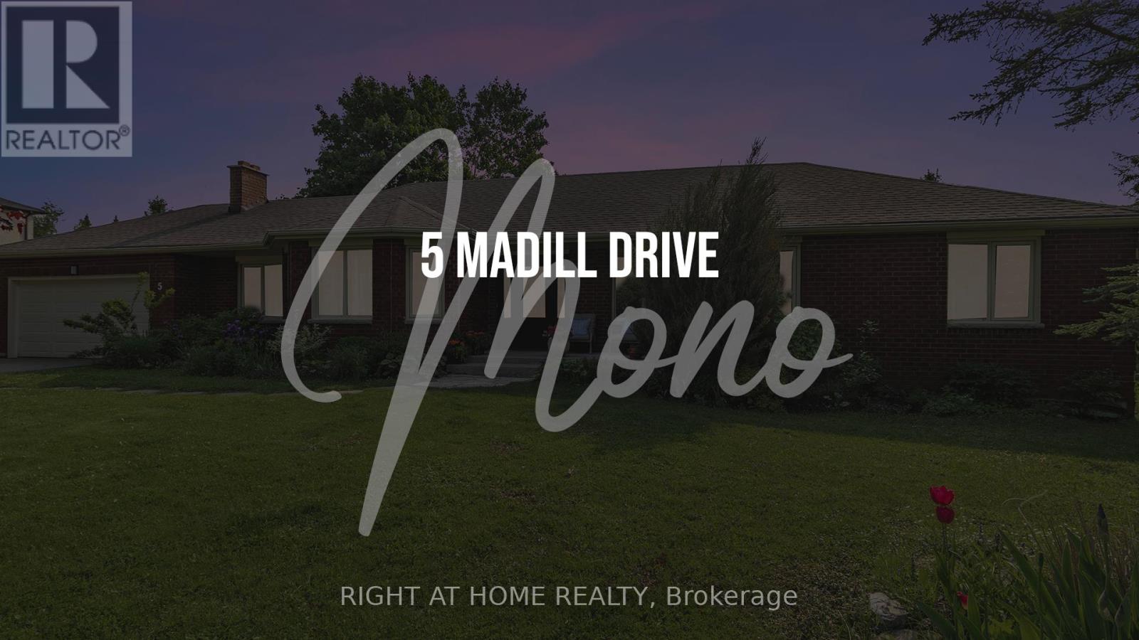 5 MADILL DRIVE, Mono, Ontario