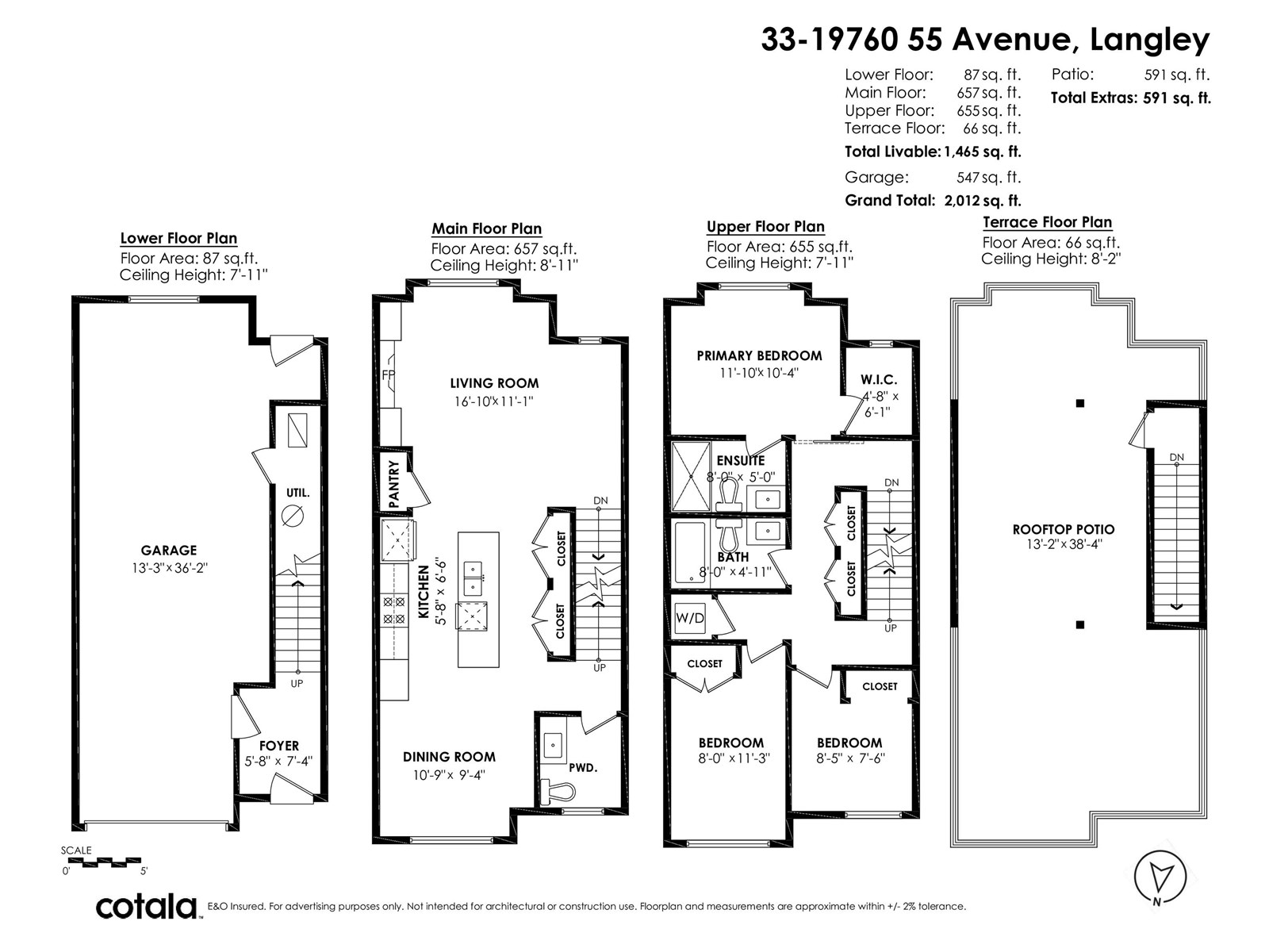 33 19760 55 Avenue, Langley, British Columbia  V3A 3W9 - Photo 8 - R3014774