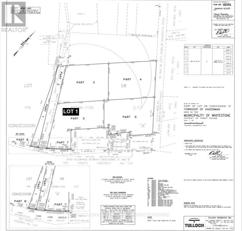 LOT 1 HIGHWAY 124, Whitestone, Ontario