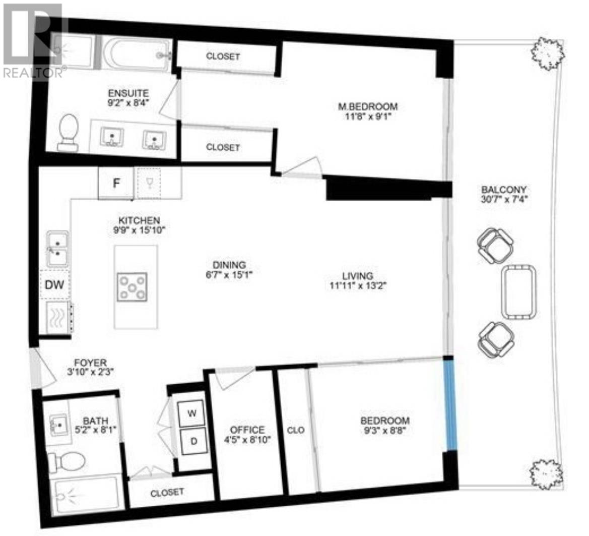 911 1768 Cook Street, Vancouver, British Columbia  V5Y 0N3 - Photo 22 - R3014549
