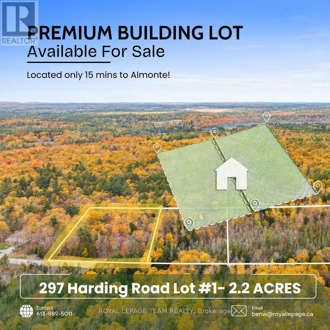 L1- 297 HARDING ROAD, Lanark Highlands, Ontario